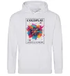 Чоловіча толстовка (худі) Coldplay Head full of dreams Сірий меланж Чоловіча толстовка (худі) Coldplay Head full of dreams Сірий меланж фото