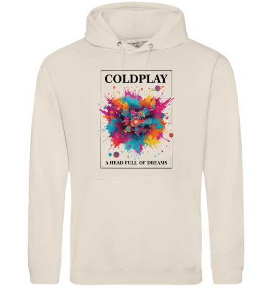 Мужская толстовка (худи) Coldplay Head full of dreams Таш фото