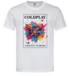 Чоловіча футболка Coldplay Head full of dreams Білий фото