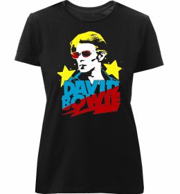 Женская премиум футболка Bowie David
