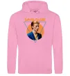Жіноча толстовка (худі) David Bowie photo Рожевий фото