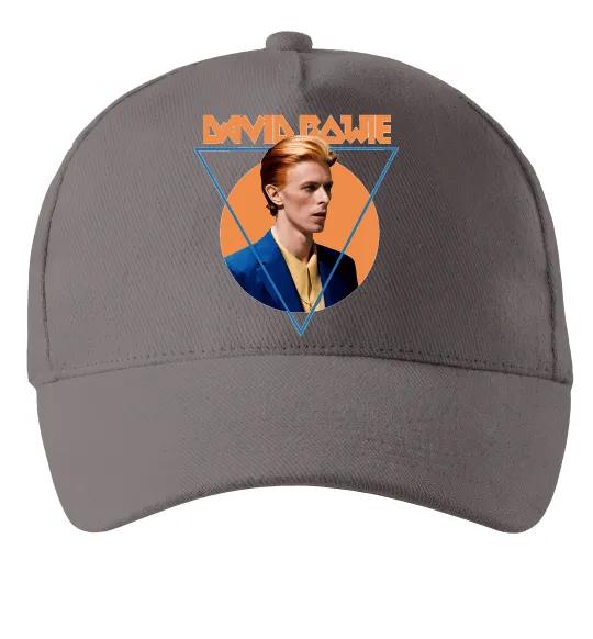 Кепка David Bowie photo Сірий фото