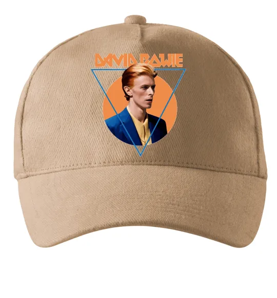 Кепка David Bowie photo Пісочний фото