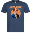 Мужская футболка David Bowie photo Темно-синий Мужская футболка David Bowie photo Темно-синий фото