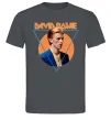 Мужская футболка David Bowie photo Графит Мужская футболка David Bowie photo Графит фото