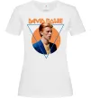 Женская футболка David Bowie photo Белый Женская футболка David Bowie photo Белый фото