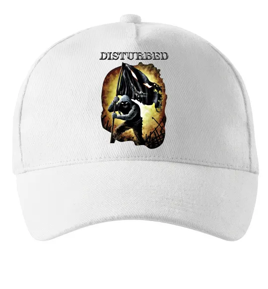 Кепка Disturbed Белый фото