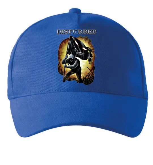 Кепка Disturbed Ярко-синий фото