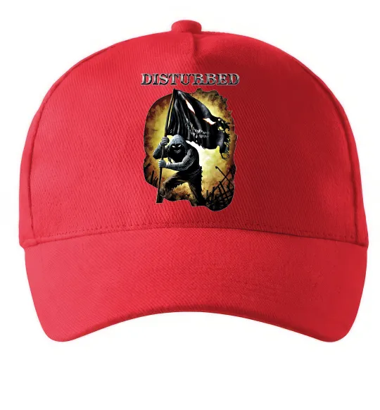 Кепка Disturbed Красный фото