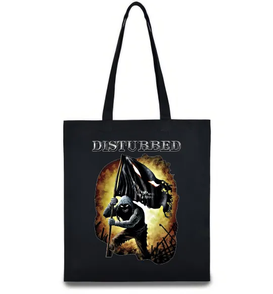 Эко-сумка Disturbed Черный фото