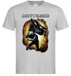 Мужская футболка Disturbed Серый Мужская футболка Disturbed Серый фото