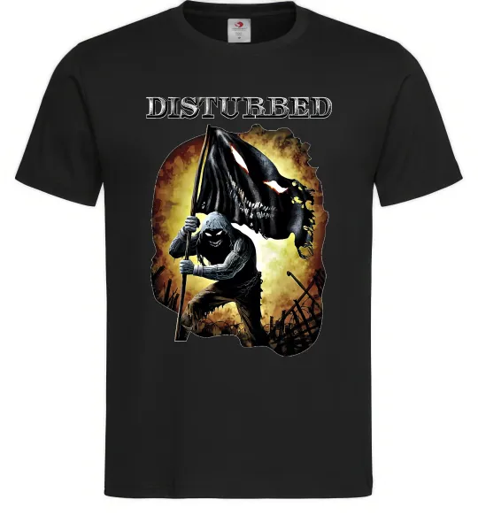 Мужская футболка Disturbed Черный фото
