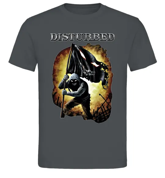 Мужская футболка Disturbed Графит фото