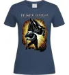 Женская футболка Disturbed Темно-синий Женская футболка Disturbed Темно-синий фото
