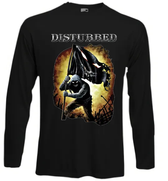 Лонгслив Disturbed Черный фото