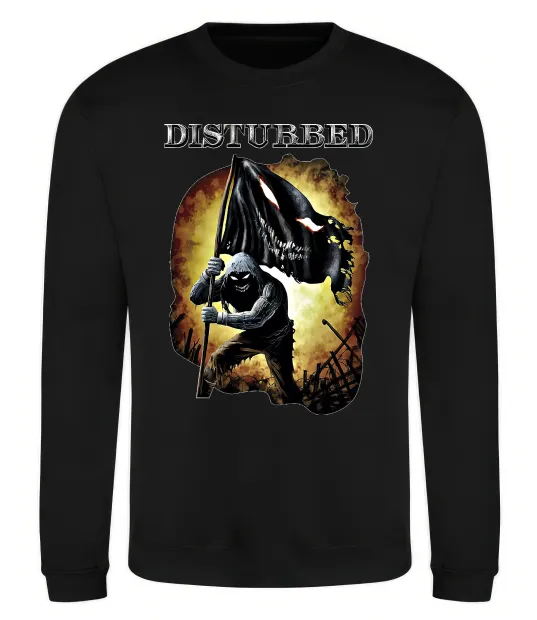Свитшот Disturbed Черный фото
