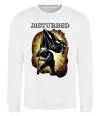 Свитшот Disturbed Белый Свитшот Disturbed Белый фото