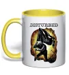 Чашка с цветной ручкой Disturbed Солнечно желтый Чашка с цветной ручкой Disturbed Солнечно желтый фото