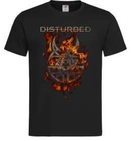 Мужская футболка Disturbed Черный фото Мужская футболка Disturbed Черный фото