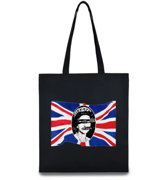 Еко-сумка Sex Pistols God save the queen Чорний фото