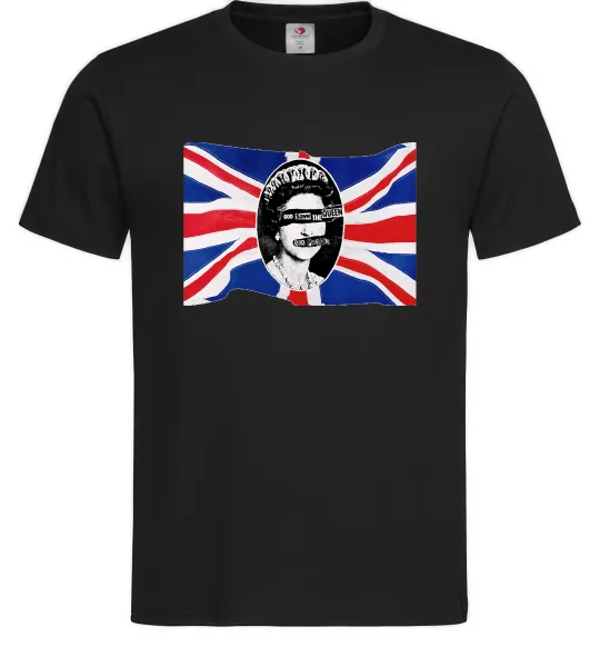 Чоловіча футболка Sex Pistols God save the queen Чорний фото