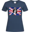 Жіноча футболка Sex Pistols God save the queen Темно-синій Жіноча футболка Sex Pistols God save the queen Темно-синій фото