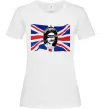 Жіноча футболка Sex Pistols God save the queen Білий Жіноча футболка Sex Pistols God save the queen Білий фото