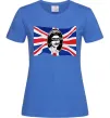 Жіноча футболка Sex Pistols God save the queen Яскраво-синій Жіноча футболка Sex Pistols God save the queen Яскраво-синій фото