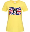 Жіноча футболка Sex Pistols God save the queen Лимонний Жіноча футболка Sex Pistols God save the queen Лимонний фото