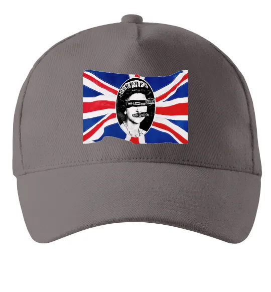 Кепка Sex Pistols God save the queen Сірий фото