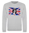 Свитшот Sex Pistols God save the queen Серый меланж Свитшот Sex Pistols God save the queen Серый меланж фото