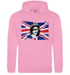 Жіноча толстовка (худі) Sex Pistols God save the queen Рожевий фото