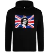 Женская толстовка (худи) Sex Pistols God save the queen Черный фото