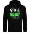 Женская толстовка (худи) Green Day band Черный фото