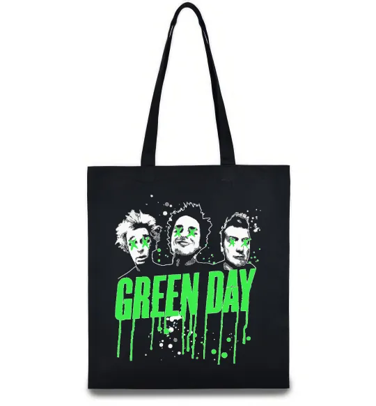 Эко-сумка Green Day band Черный фото