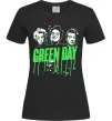 Женская футболка Green Day band Черный фото