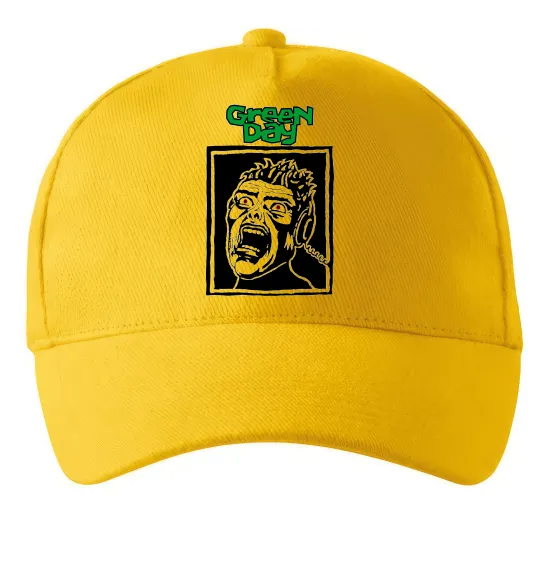 Кепка Green Day Scream Солнечно желтый фото