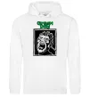 Мужская толстовка (худи) Green Day Scream Белый фото