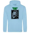 Чоловіча толстовка (худі) Green Day Scream Блакитний фото