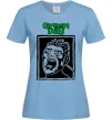 Женская футболка Green Day Scream Голубой фото