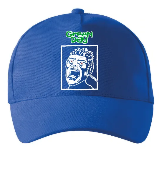 Кепка Green Day Scream Ярко-синий фото