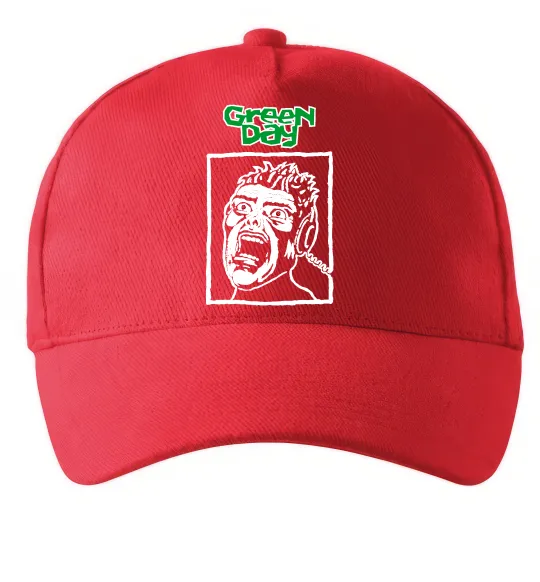 Кепка Green Day Scream Красный фото
