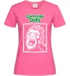 Женская футболка Green Day Scream Ярко-розовый фото