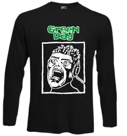 Лонгслив Green Day Scream Черный фото