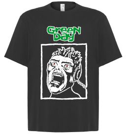 Футболка Оверсайз Green Day Scream