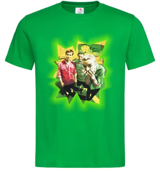 Мужская футболка Green Day фото Зеленый фото