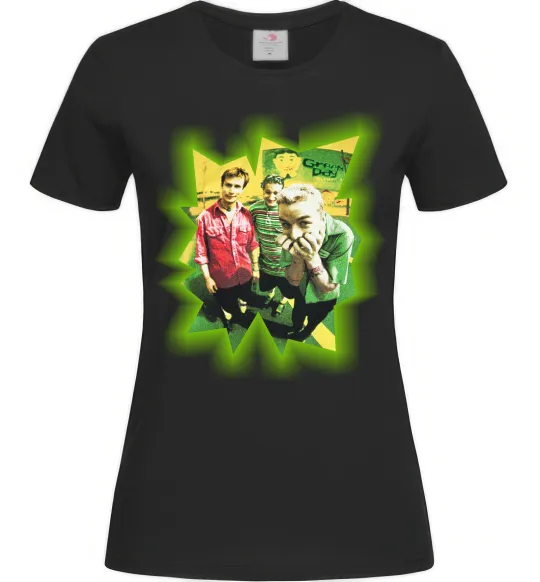 Женская футболка Green Day фото Черный фото