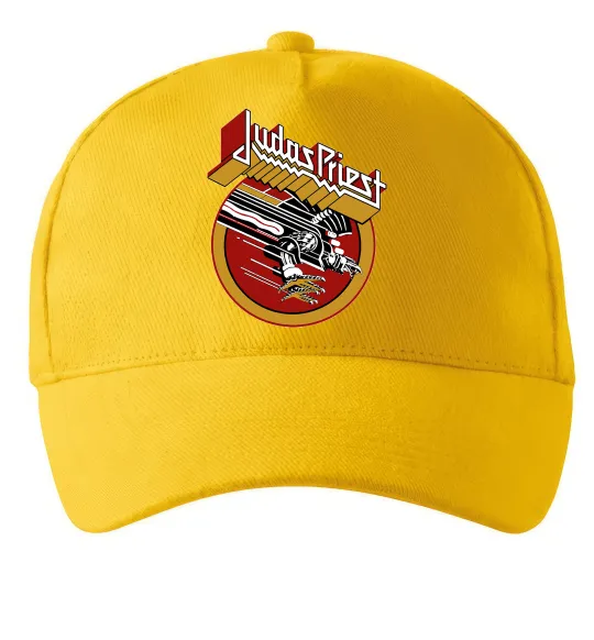 Кепка Judas Priest Screaming for vengeance Солнечно желтый фото