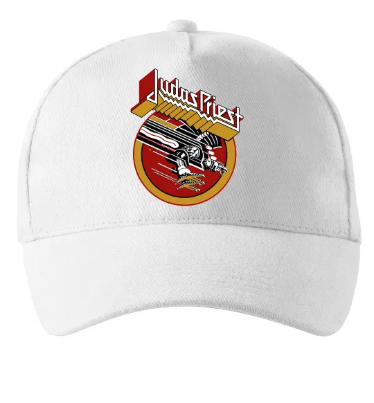 Кепка Judas Priest Screaming for vengeance Белый фото