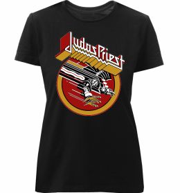 Женская премиум футболка Judas Priest Screaming for vengeance